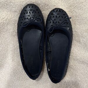 Crewcuts Navy Ballet Flats